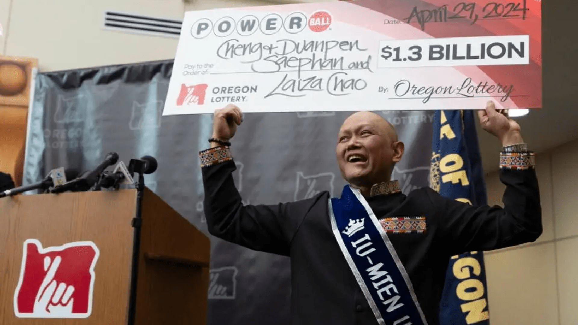 Immigrant Cancer Patient Wins $1.3B Powerball Jackpot With Wife and Friend